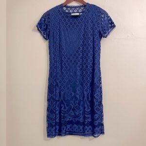 Isaac Mizrahi Lace Tshirt Dress